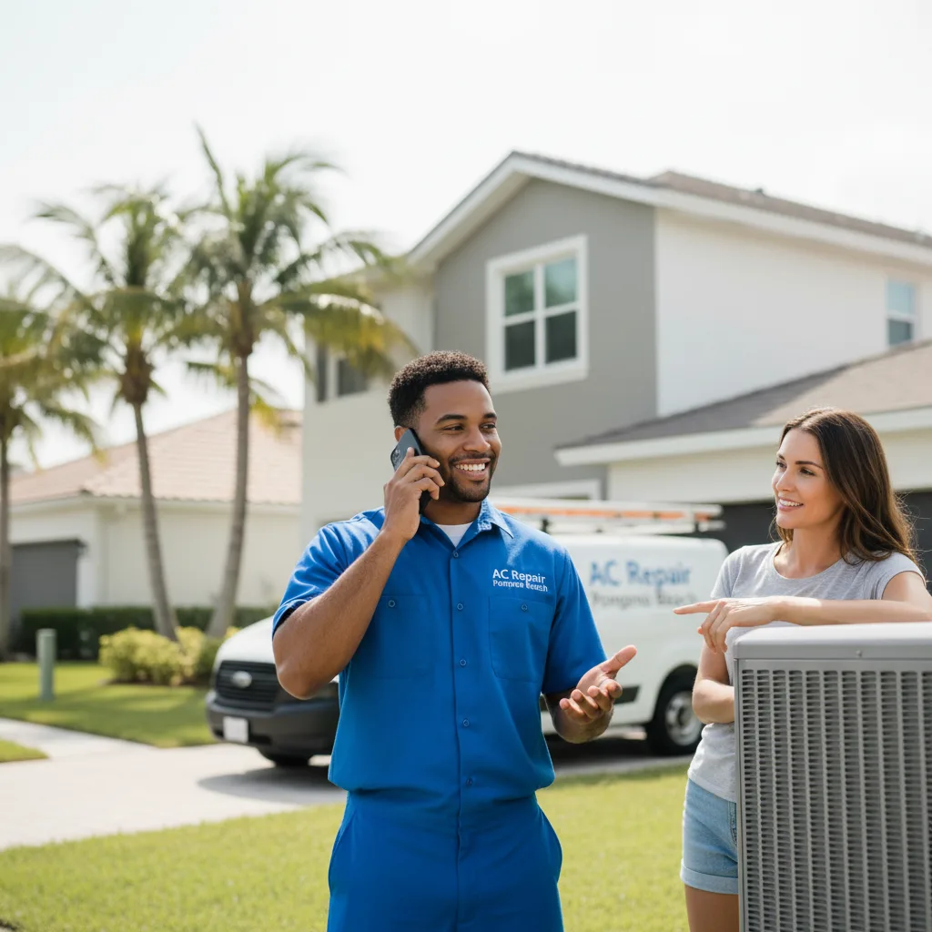 AC Repair Pompano Beach customer support in Canterbury